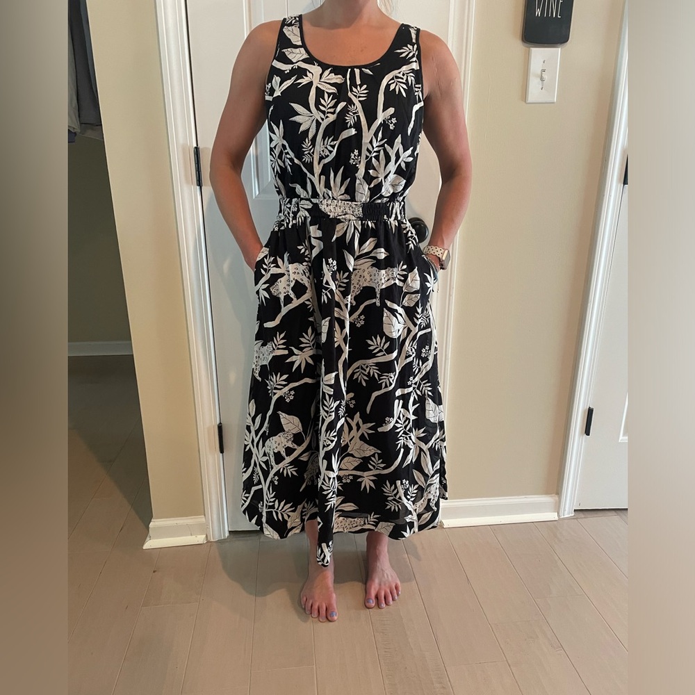 Talbots black and white Dress Women’s Size 4